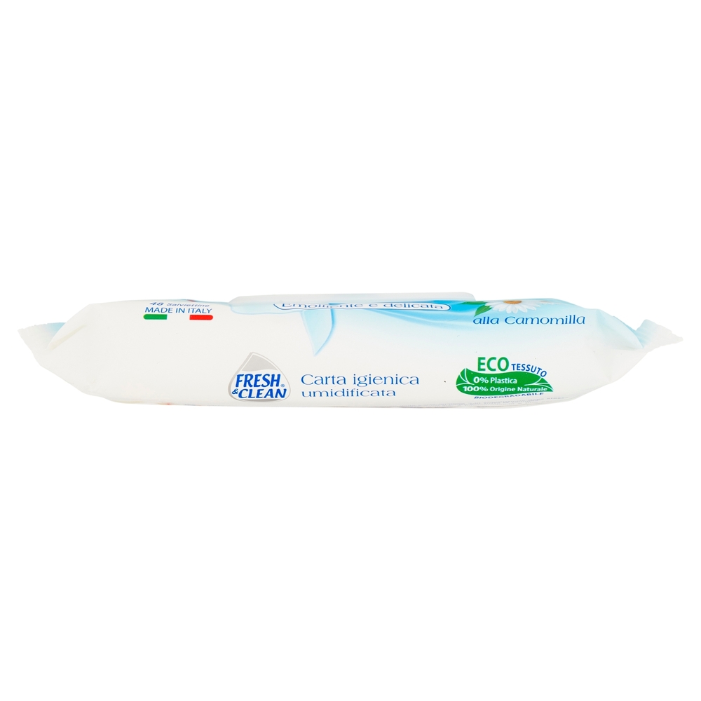 Fresh & Clean Carta igienica umidificata Salviettine alla Camomilla 48 pz